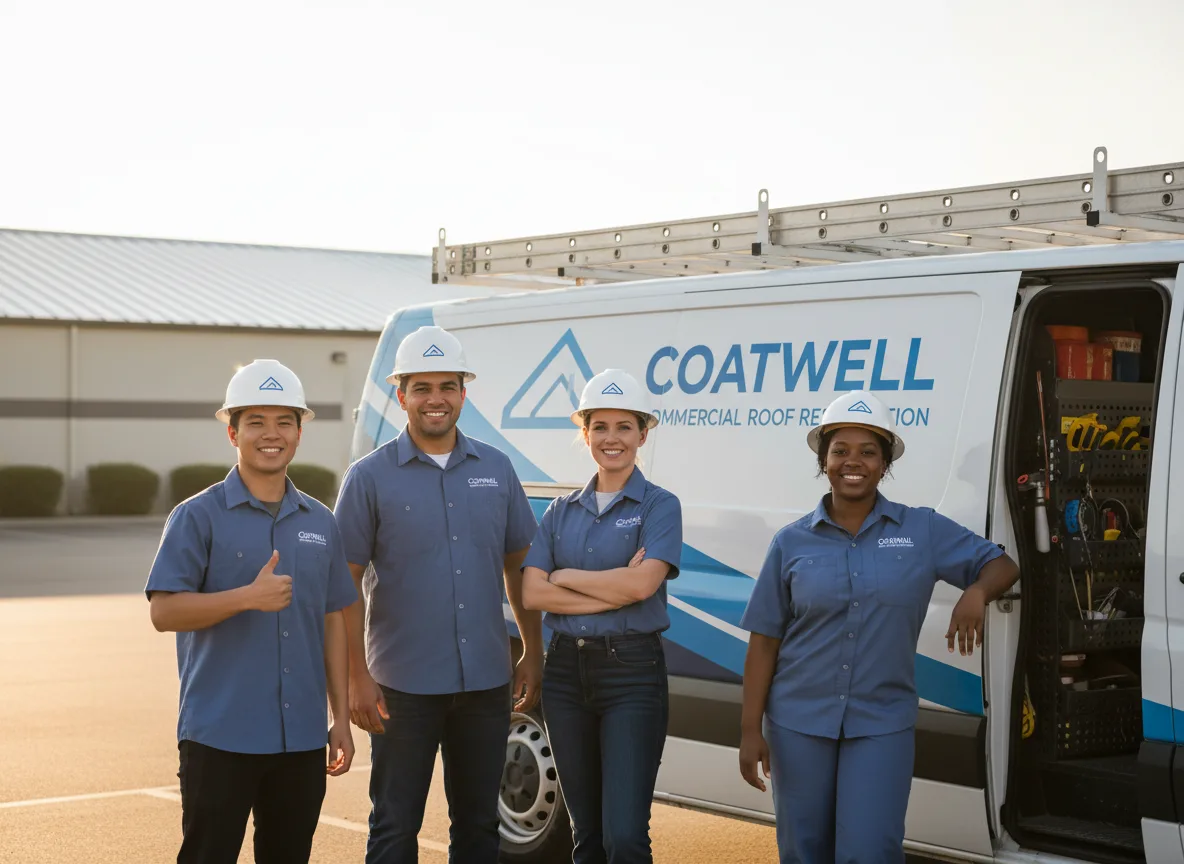Commercial roof coating company in Monterey, IN